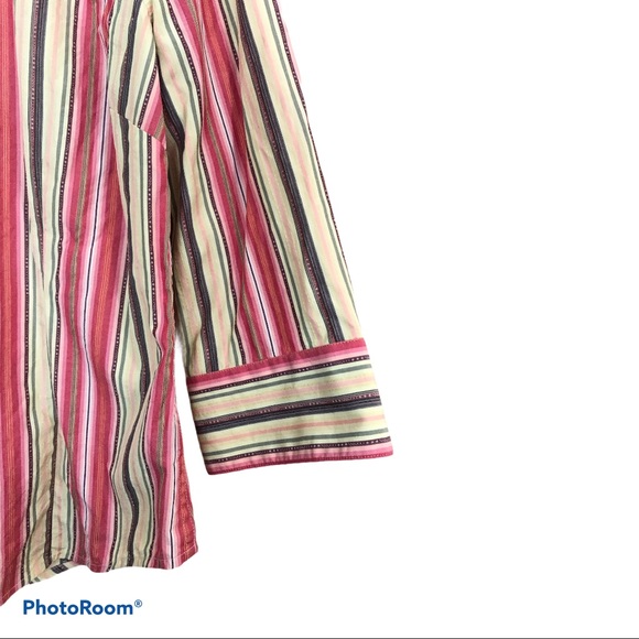 Robert Graham Women’s Button Up Shirt 3/4 Sleeves - Picture 6 of 13